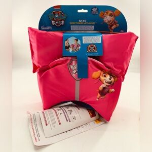 Life Jacket SwimWays Swim Trainer Kids 33-55 Lbs NEW Puddle Jumper Paw Patrol